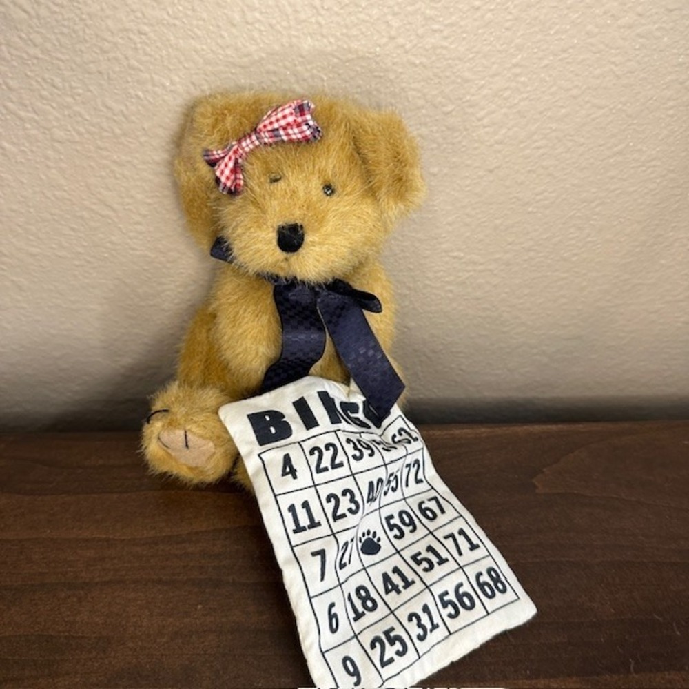 Boyds Bears Bingo Bear Plush Jackie Pott #903019